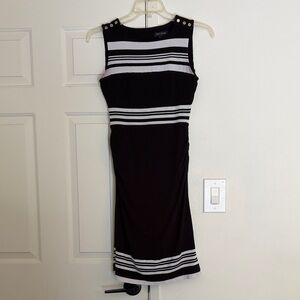 White House Black Market Striped Dress